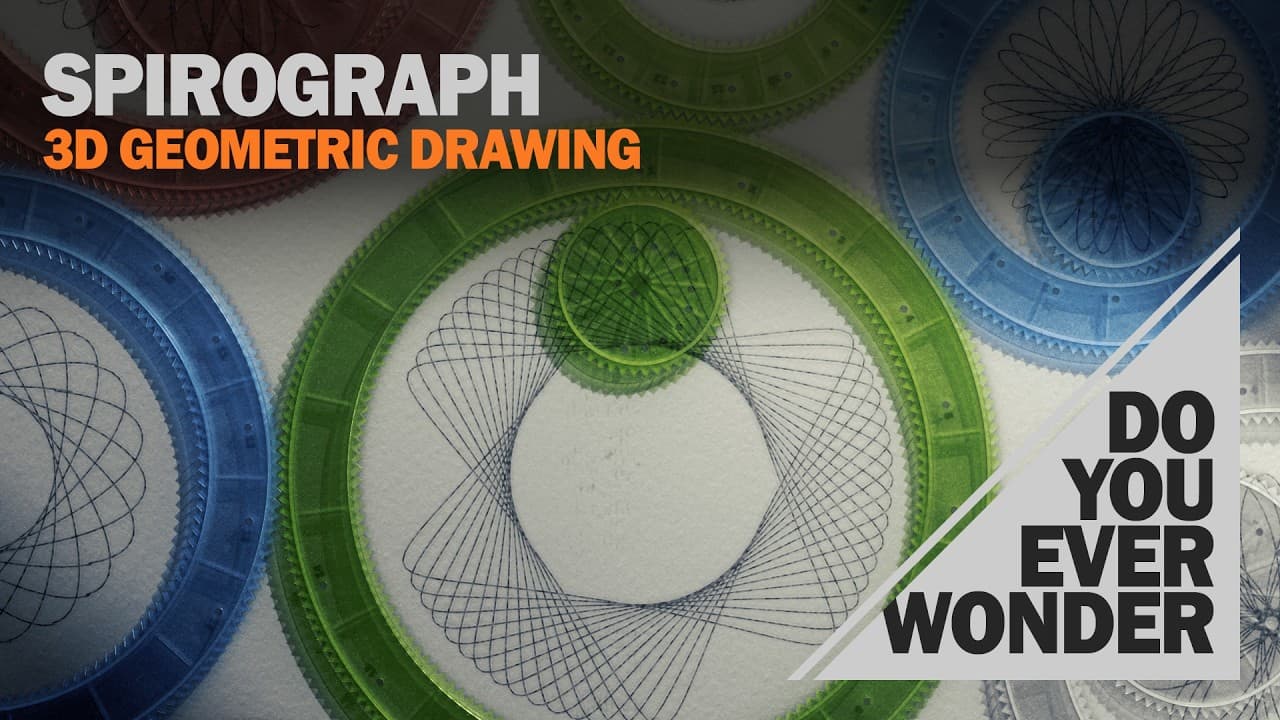 Create Spirograph in Cinema 4D の YouTube サムネイル