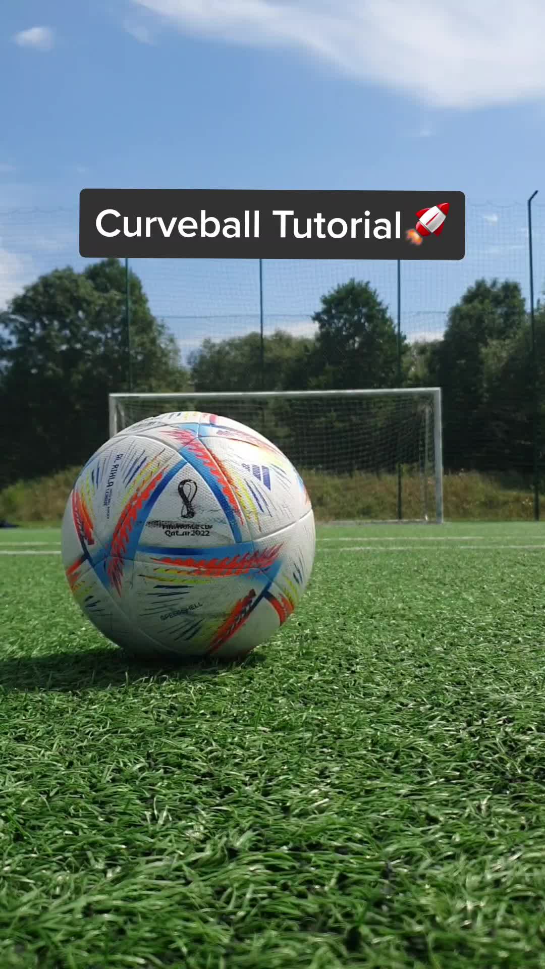 Curveball Tutorial🚀 #football #curveball #tutorial #fypシ #tiktok
